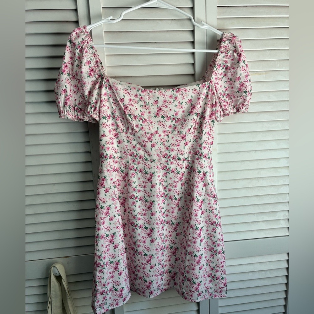 Princess Polly Pink Floral Mini Dress